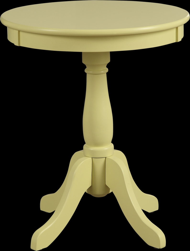 Alger Yellow Accent Table - Thumbnail - Image 1