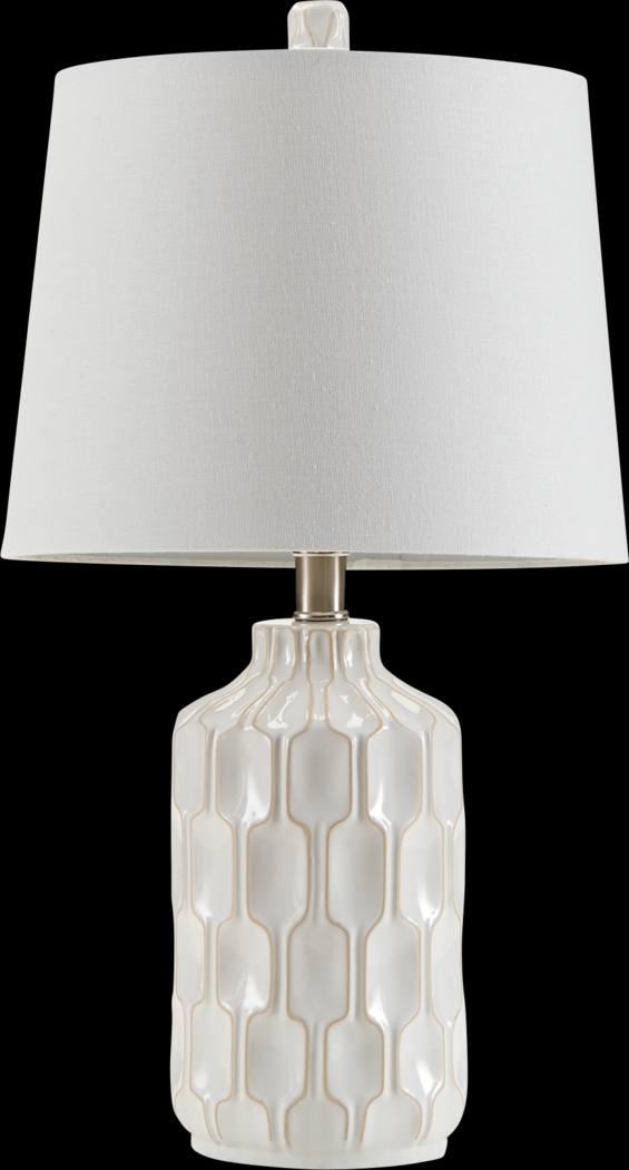 Algeria Shores Ivory Lamp - Thumbnail - Image 1