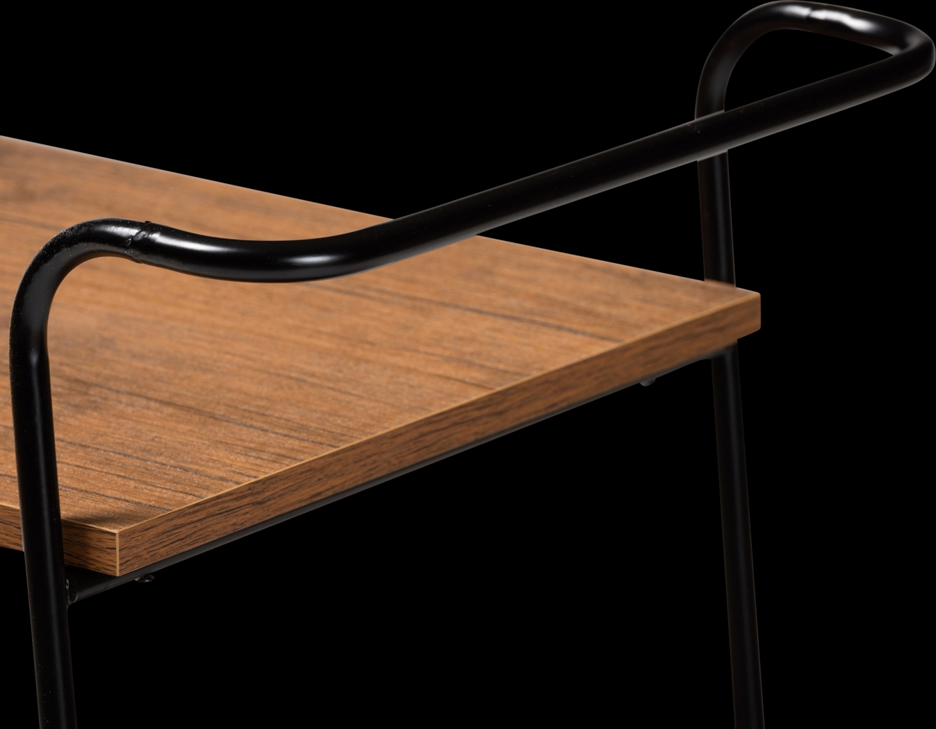 Algona Brown Bar Cart - Thumbnail - Image 6