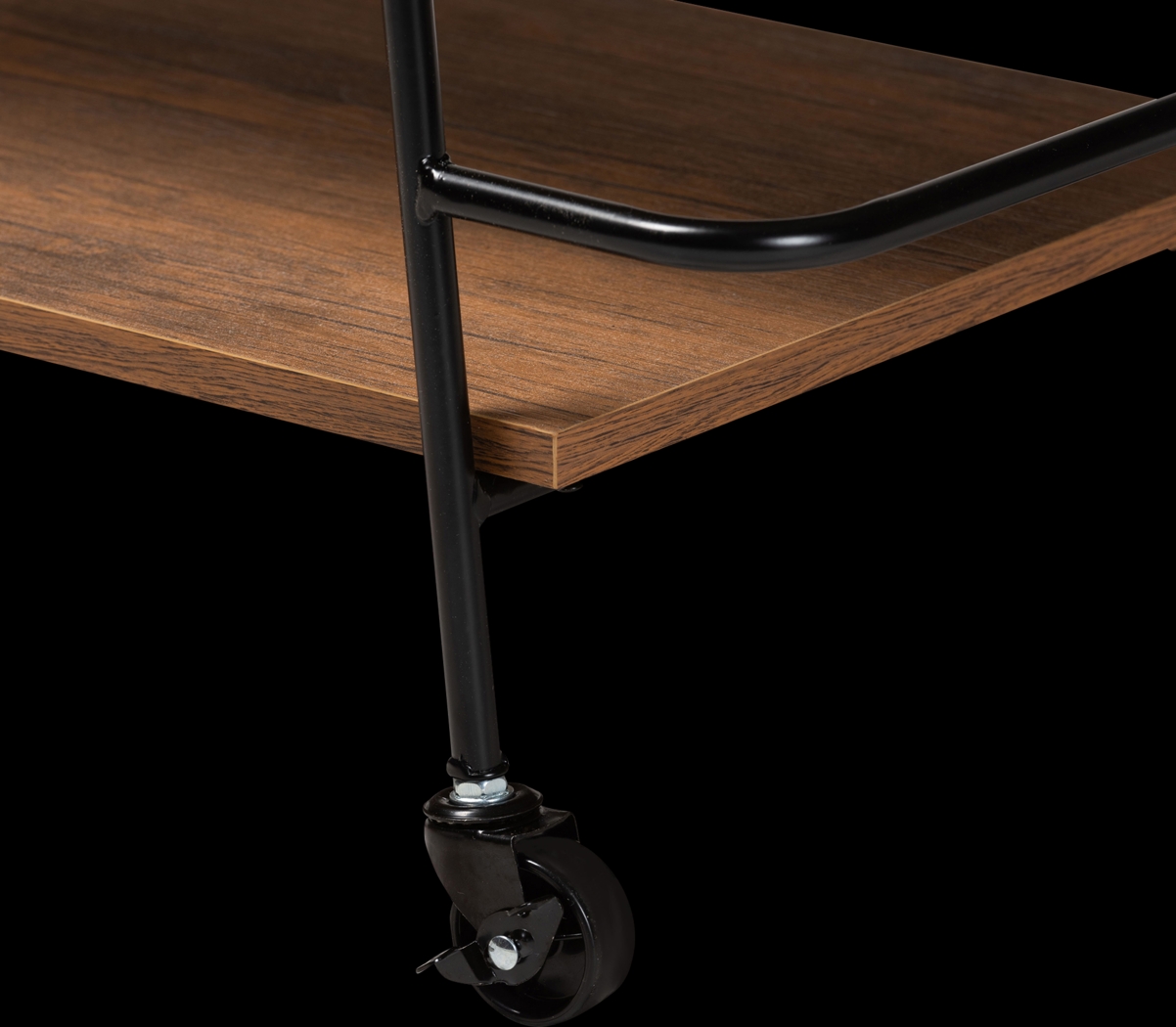 Algona Brown Bar Cart - Thumbnail - Image 7
