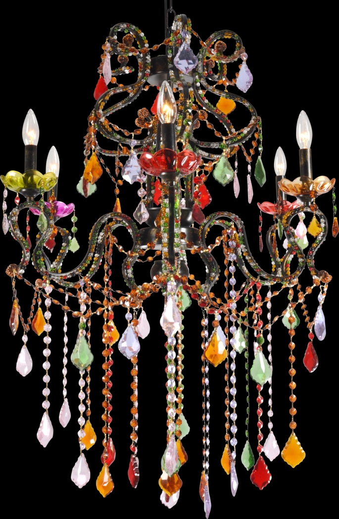 Alhena Brown Chandelier - Thumbnail - Image 4