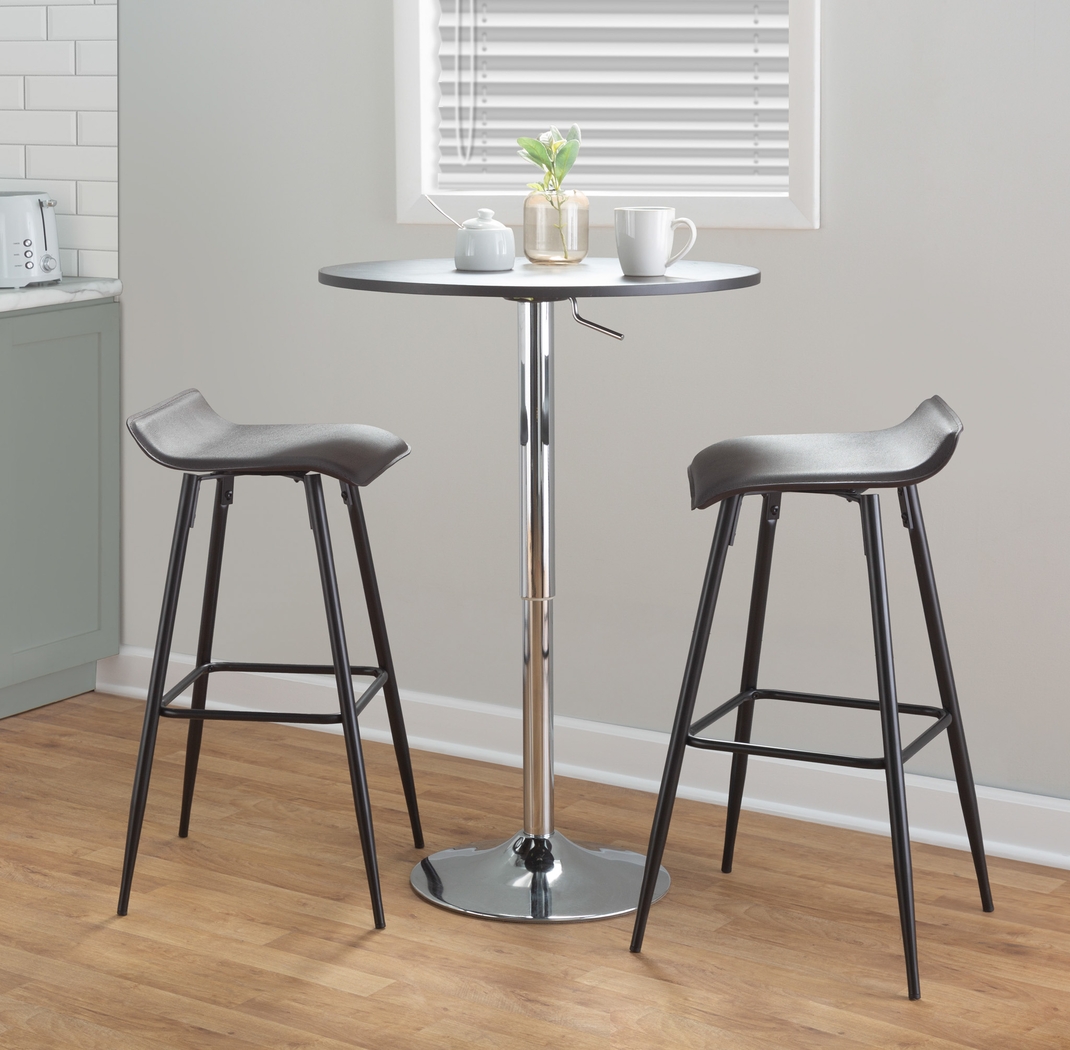 Aliceanna Espresso Barstool, Set of 2 - Thumbnail - Image 3