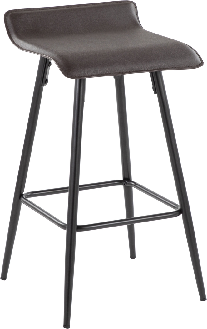 Aliceanna Espresso Counter Height Stool, Set of 2 - Thumbnail - Image 2