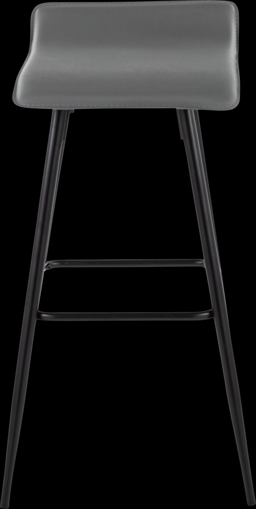 Aliceanna Gray Barstool, Set of 2 - Thumbnail - Image 8