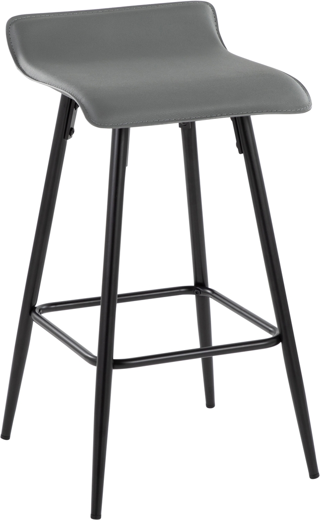 Aliceanna Gray Counter Height Stool, Set of 2 - Thumbnail - Image 2