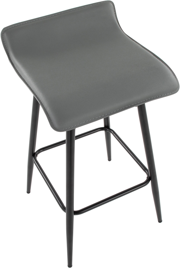 Aliceanna Gray Counter Height Stool, Set of 2 - Thumbnail - Image 7