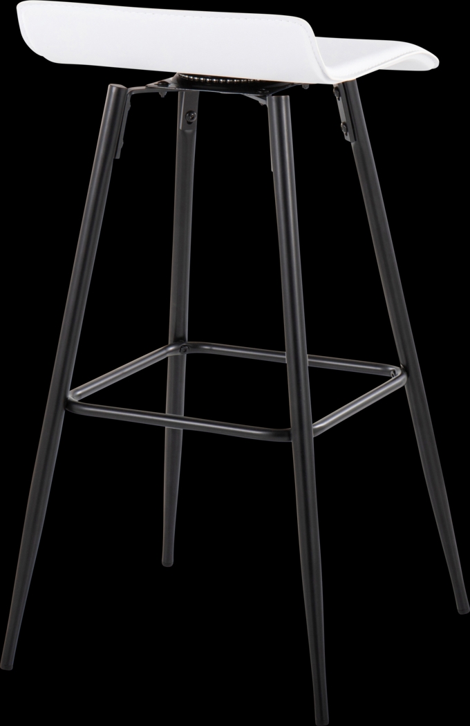 Aliceanna White Barstool, Set of 2 - Thumbnail - Image 6