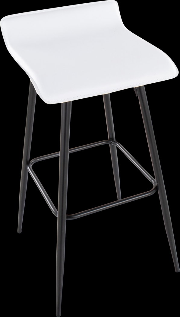 Aliceanna White Barstool, Set of 2 - Thumbnail - Image 9