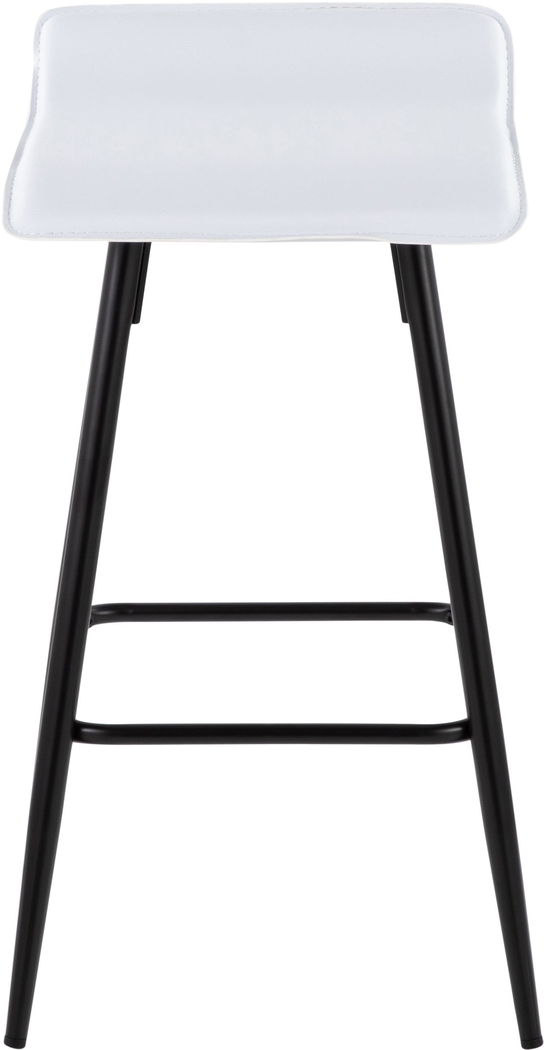 Aliceanna White Counter Height Stool, Set of 2 - Thumbnail - Image 6