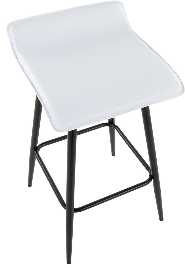 Aliceanna White Counter Height Stool, Set of 2 - Thumbnail - Image 7