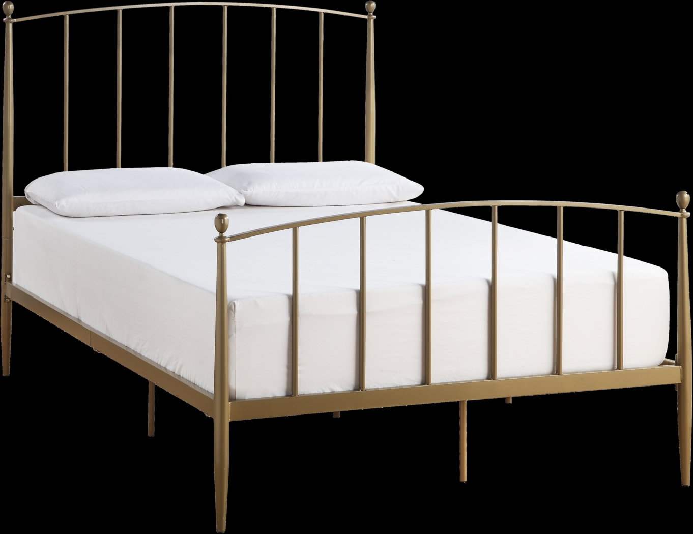 Alicemont Gold Full Platform Bed - Thumbnail - Image 1
