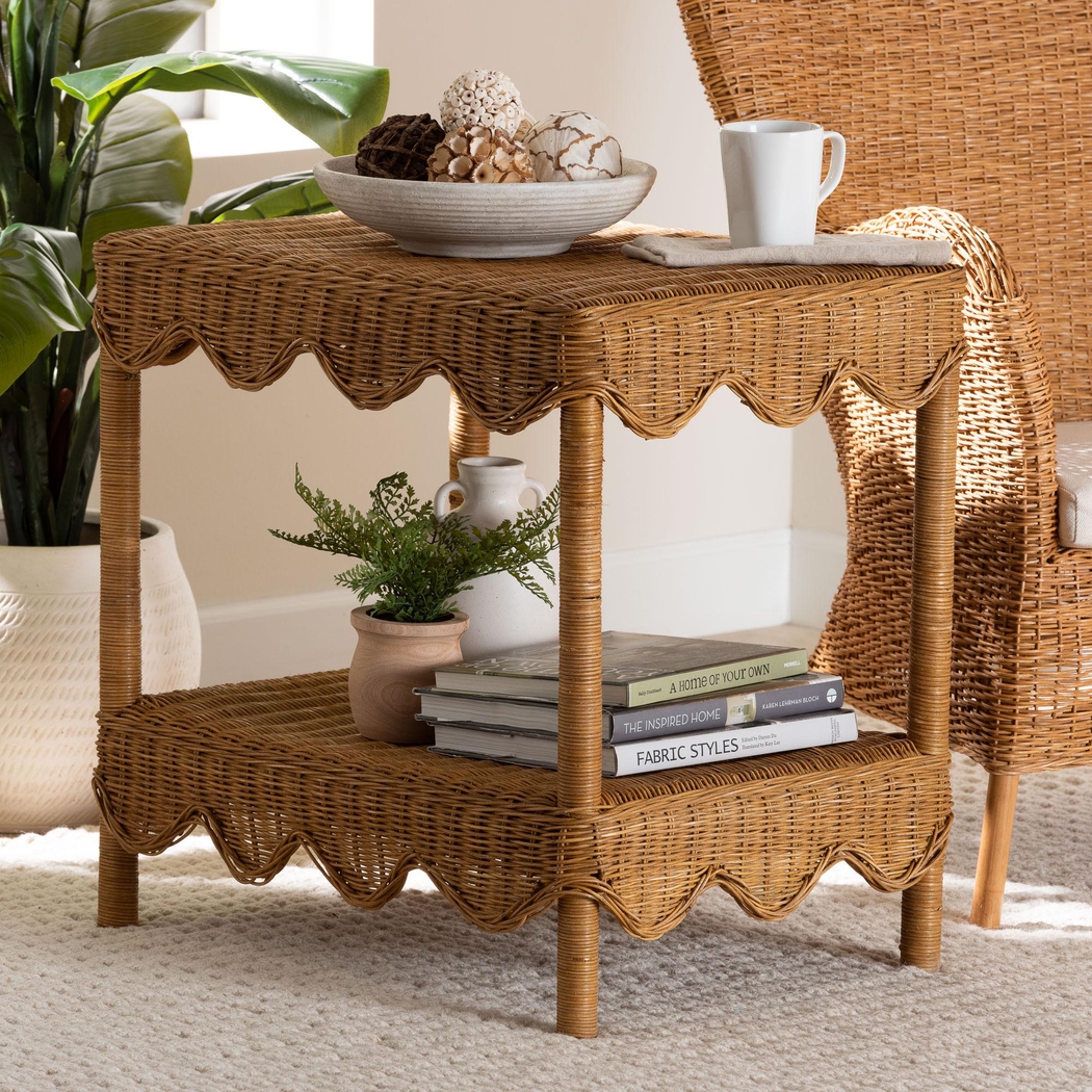 Alicescott Brown End Table - Thumbnail - Image 2