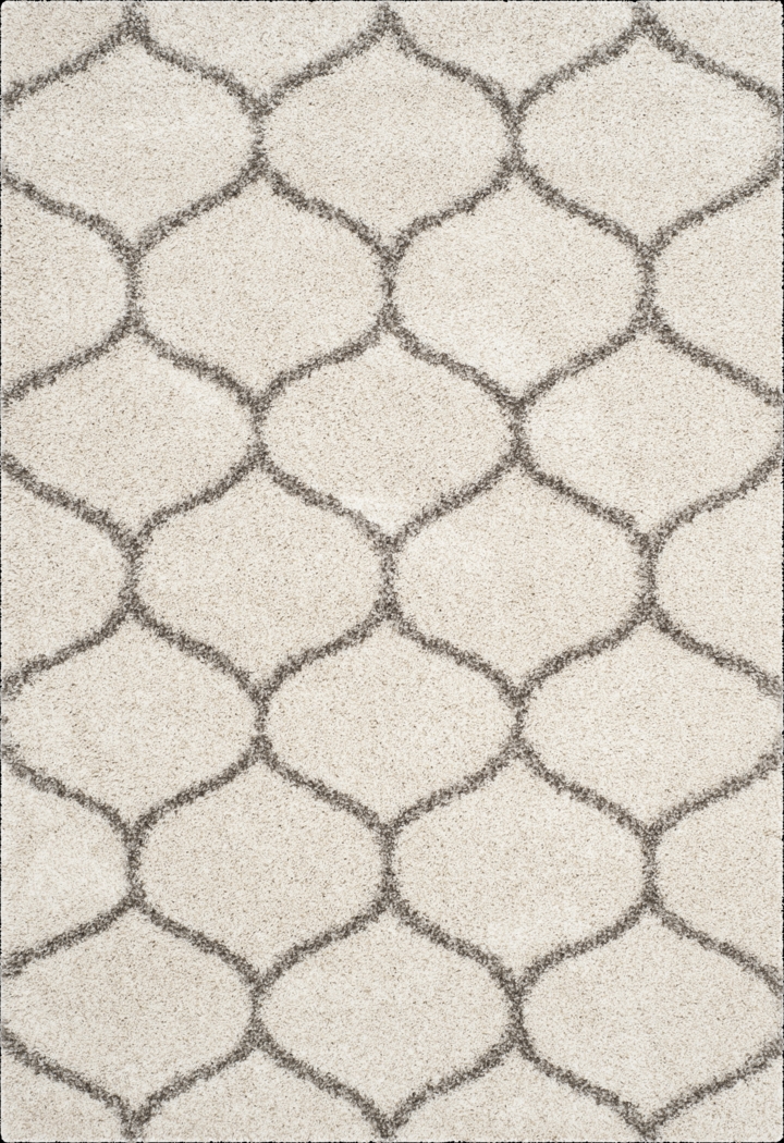 Alicia Ivory 6' x 9' Rug - Thumbnail - Image 1