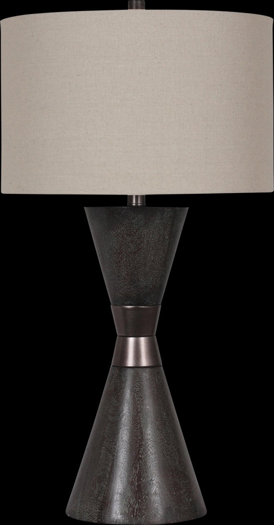 Alida Place Walnut Lamp - Thumbnail - Image 1