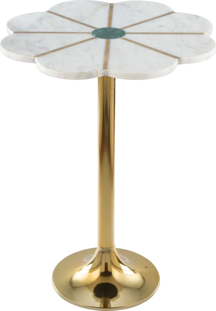 Alida White Accent Table - Thumbnail - Image 2