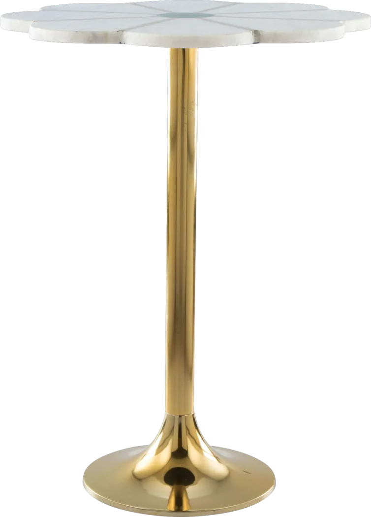 Alida White Accent Table - Thumbnail - Image 3