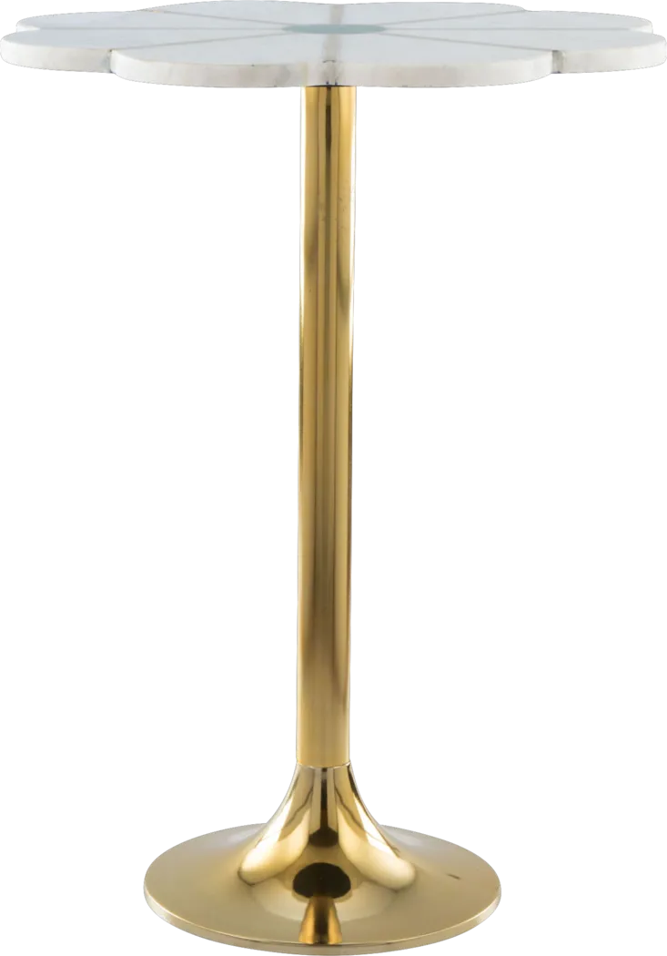 Alida White Accent Table - Thumbnail - Image 4