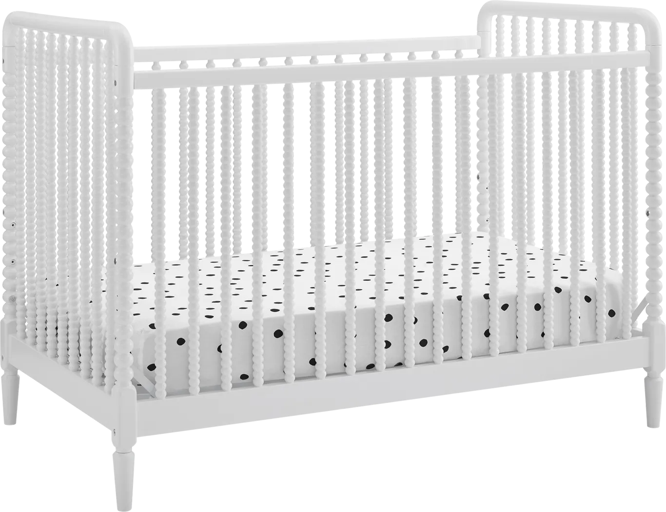 Alienor White Convertible Crib - Thumbnail - Image 4