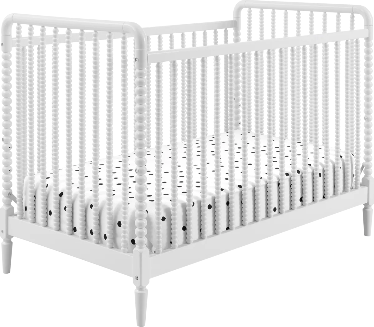 Alienor White Convertible Crib - Thumbnail - Image 1