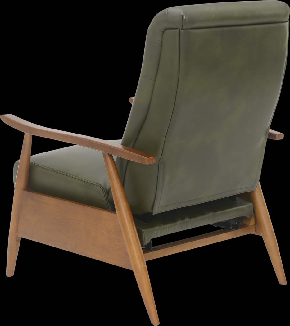 Alieta Green Push Back Recliner - Thumbnail - Image 6