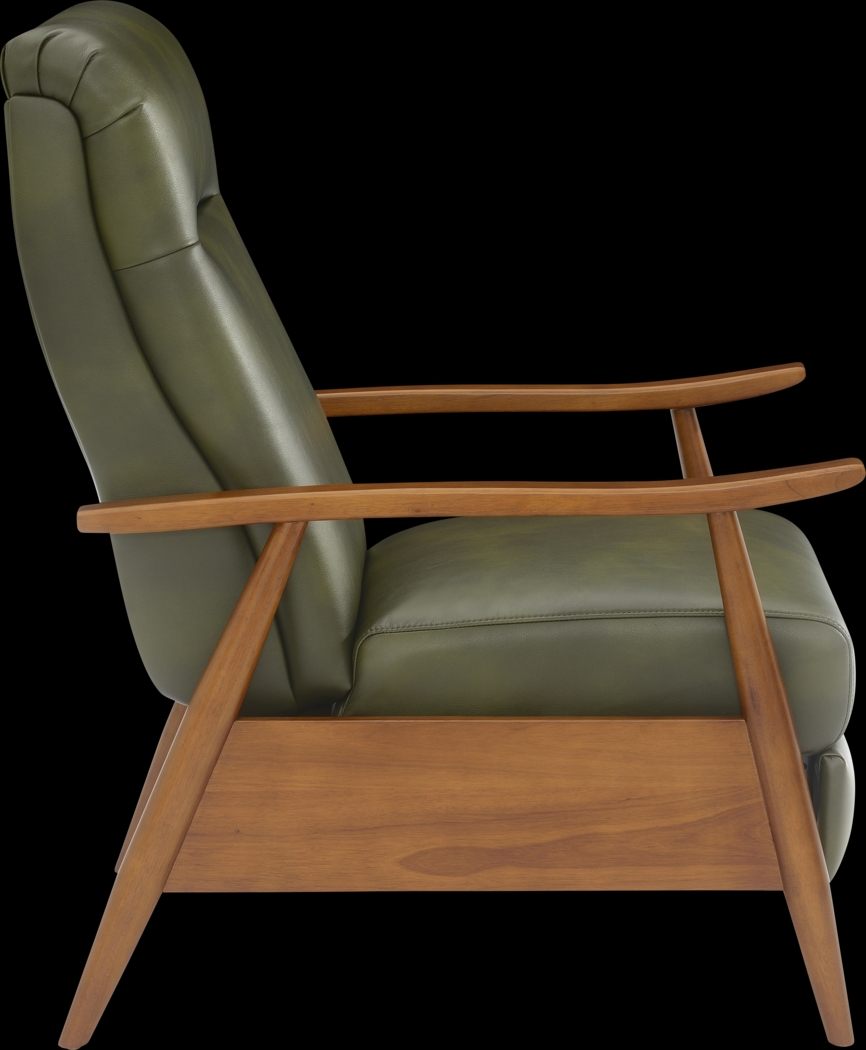 Alieta Green Push Back Recliner - Thumbnail - Image 8