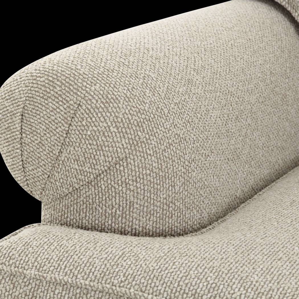 Alifred Cream Sofa - Thumbnail - Image 5