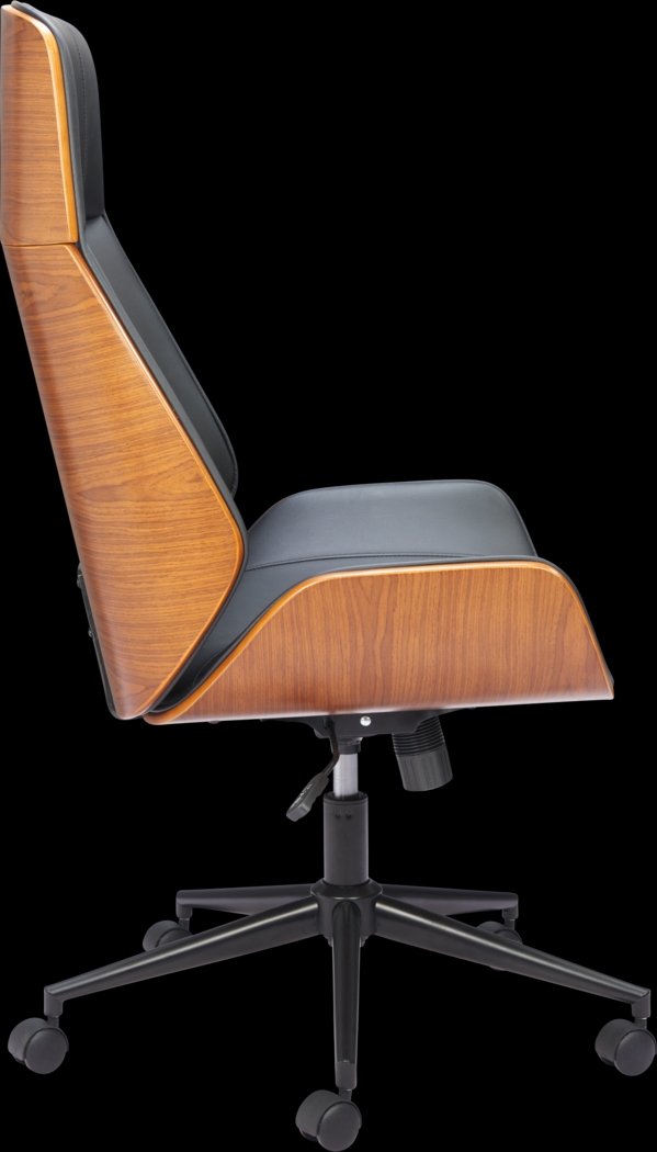 Alik Black Office Chair - Thumbnail - Image 4
