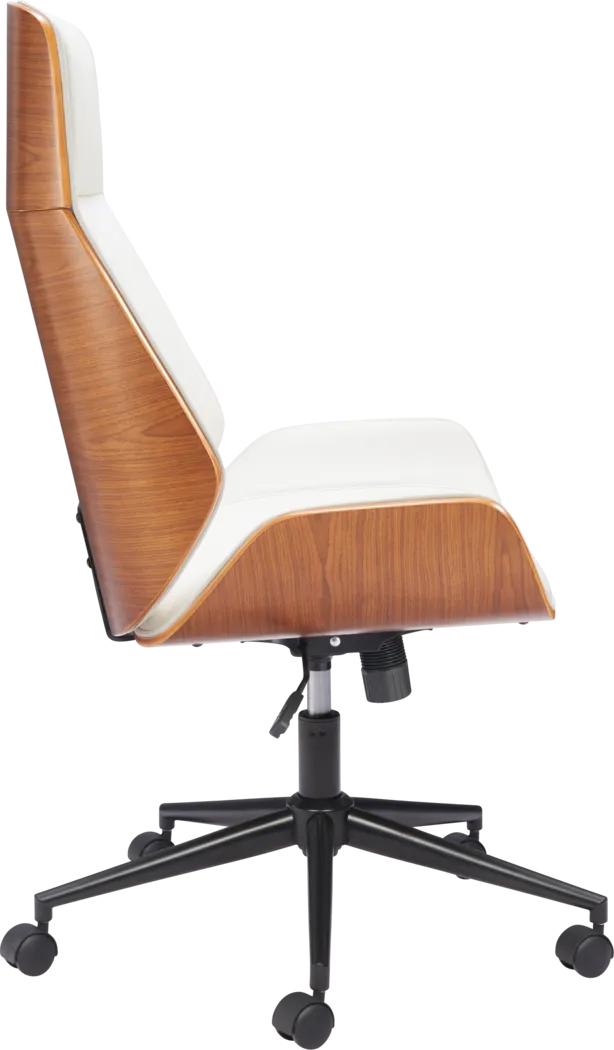 Alik White Office Chair - Thumbnail - Image 4