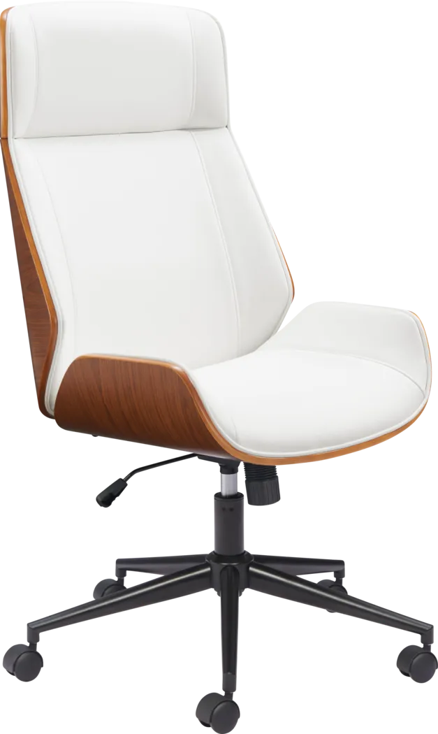 Alik White Office Chair - Thumbnail - Image 1