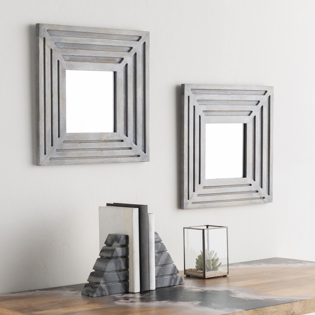 Alishan Gray Mirror, Set of 2 - Thumbnail - Image 8
