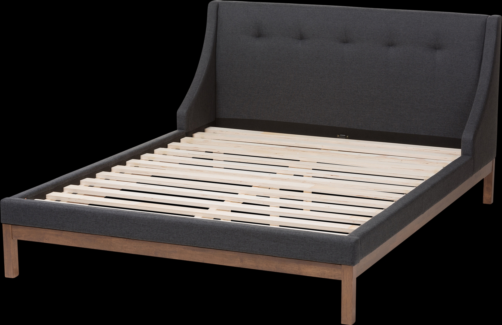 Alissas Dark Gray Full Bed - Thumbnail - Image 4