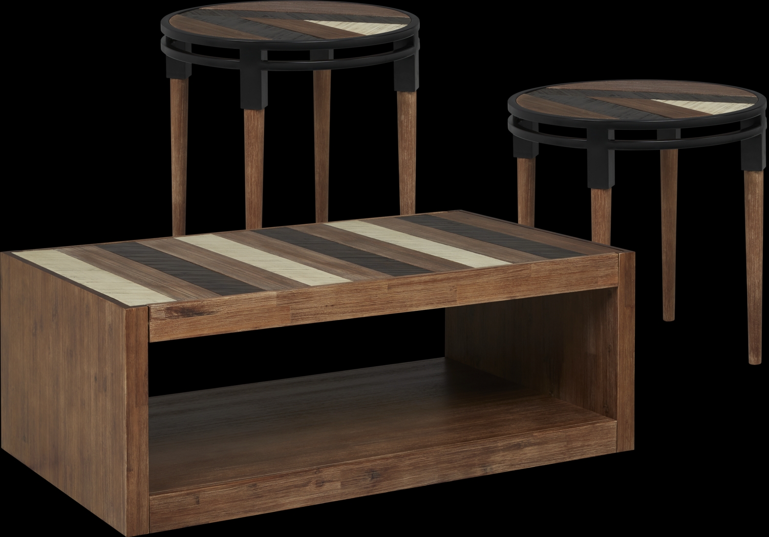 Alistair 3 Pc Table Set - Thumbnail - Image 1