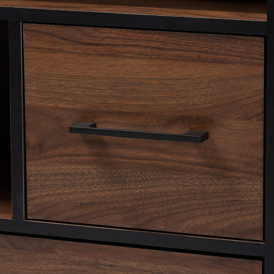 Alitak Brown Bookcase - Thumbnail - Image 5
