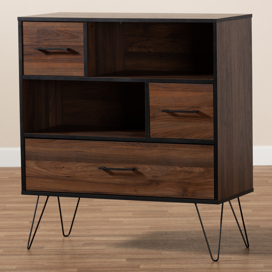 Alitak Brown Bookcase - Thumbnail - Image 8
