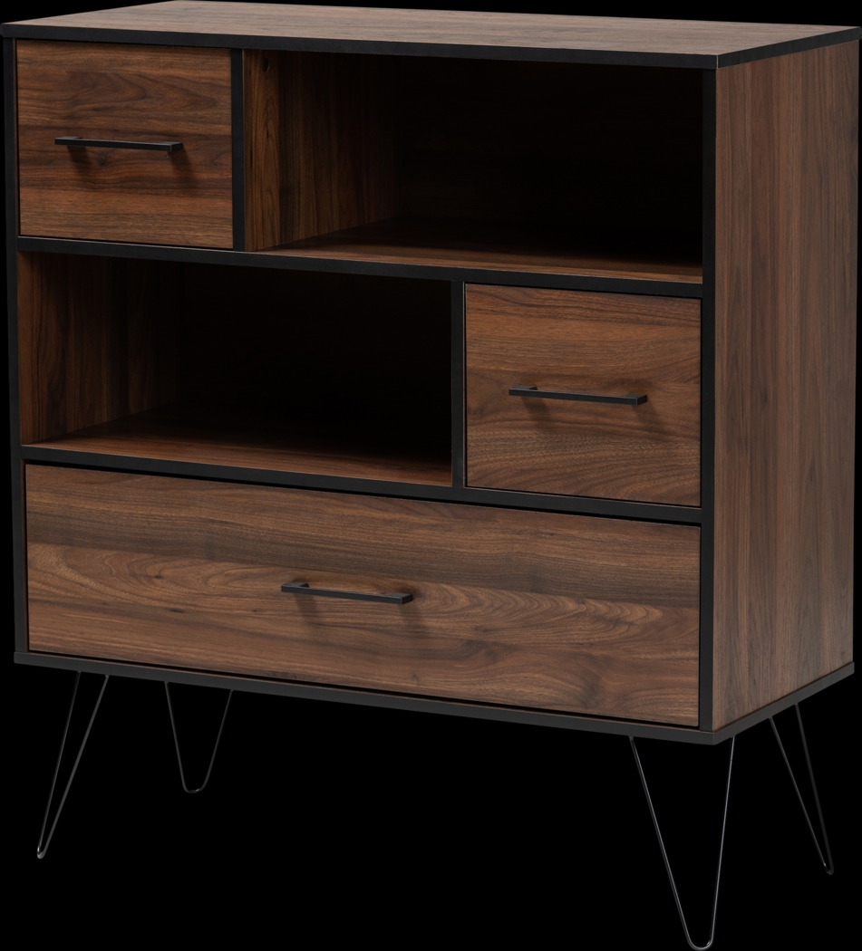 Alitak Brown Bookcase - Thumbnail - Image 1