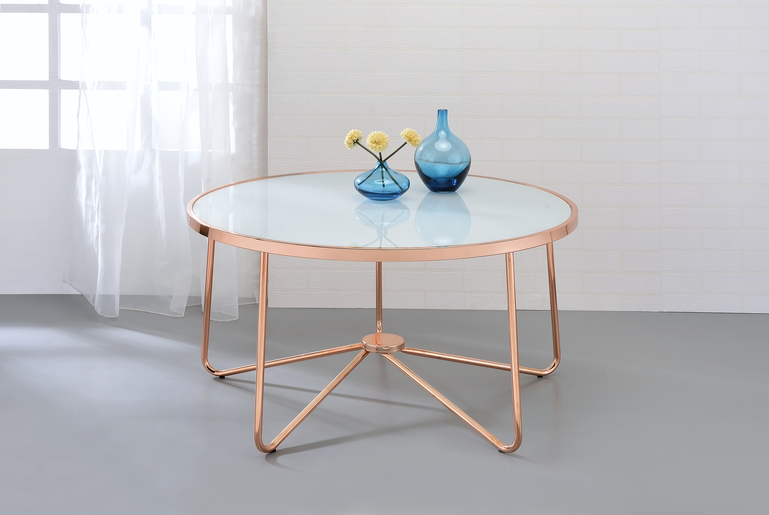 Alivia White Cocktail Table - Thumbnail - Image 2