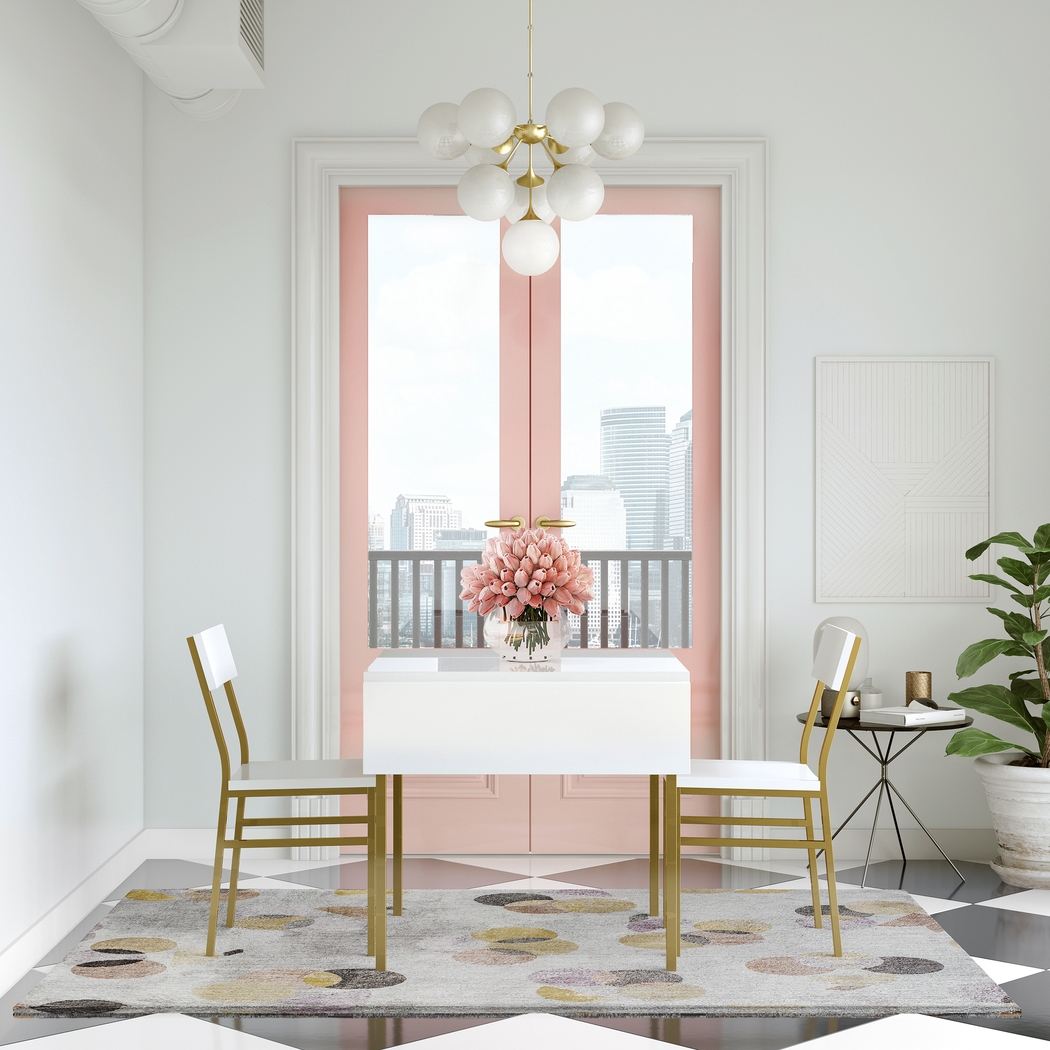 CosmoLiving By Cosmopolitan Aliviah Gray 8' x 10' Rug - Thumbnail - Image 5