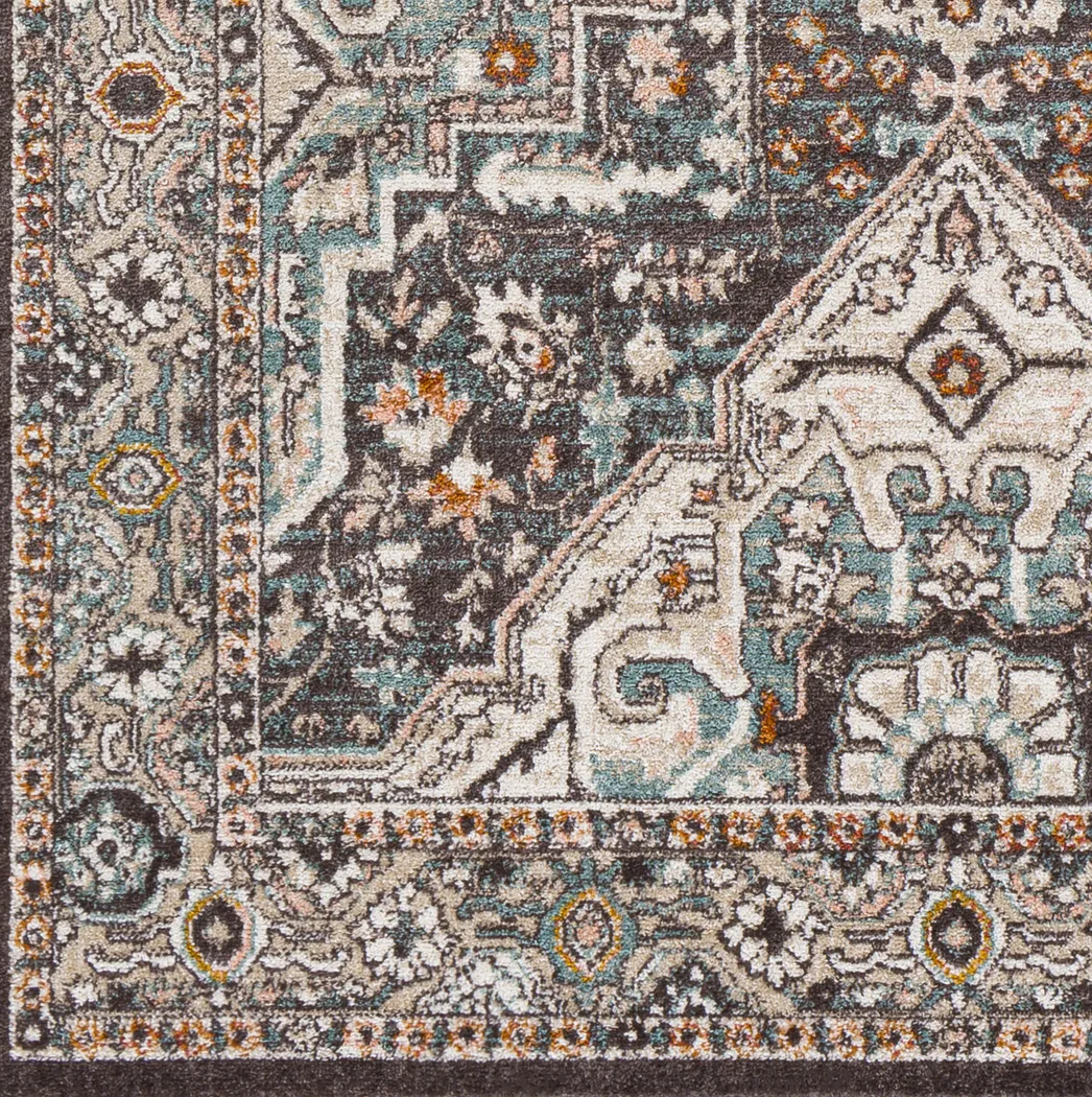 Alize Charcoal 5'3 x 7'3 Rug - Thumbnail - Image 2