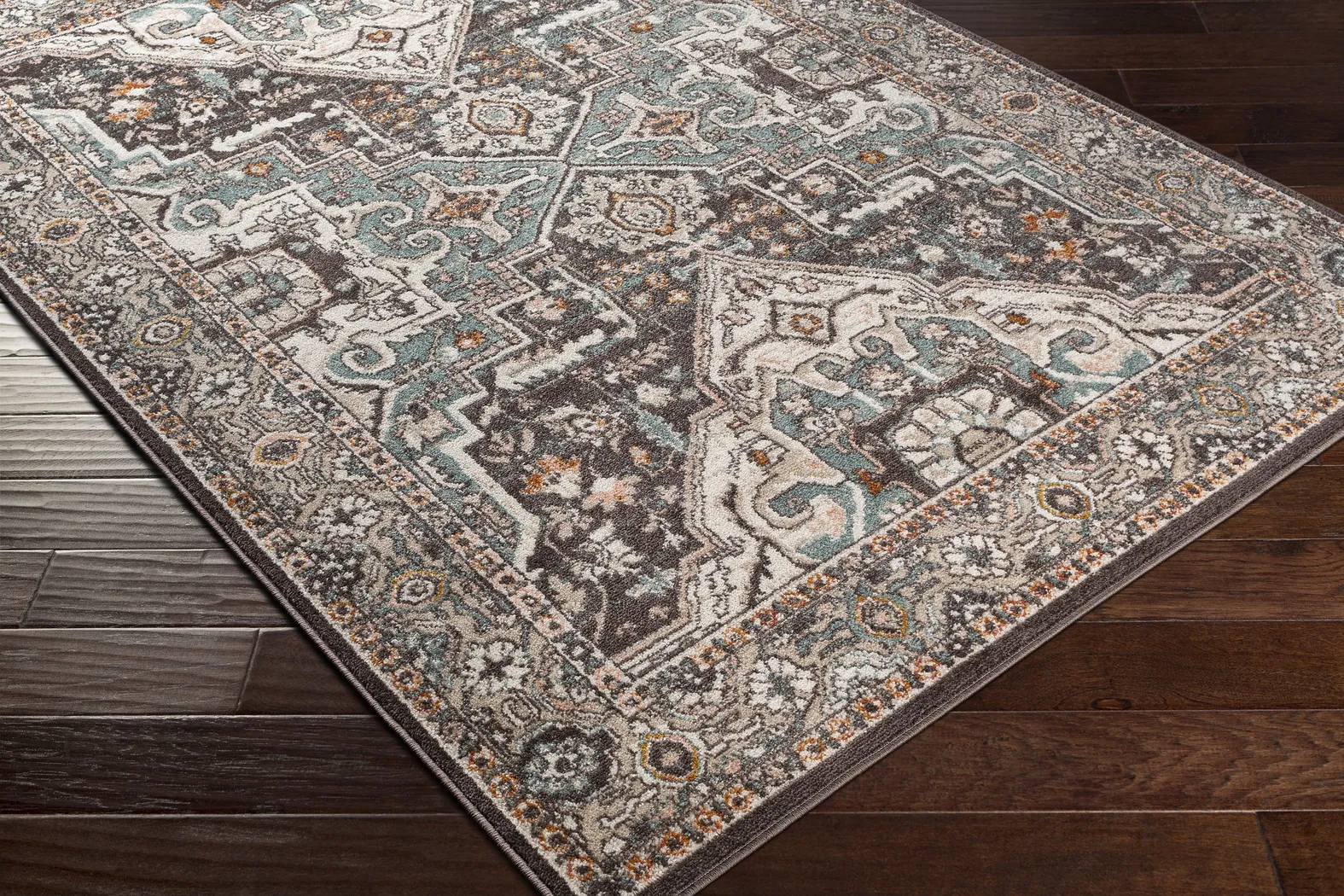 Alize Charcoal 5'3 x 7'3 Rug - Thumbnail - Image 3