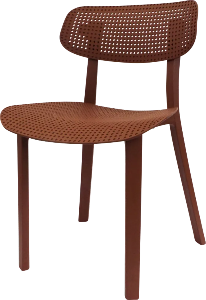 Alizia Brown Dining Chair, Set of 2 - Thumbnail - Image 2