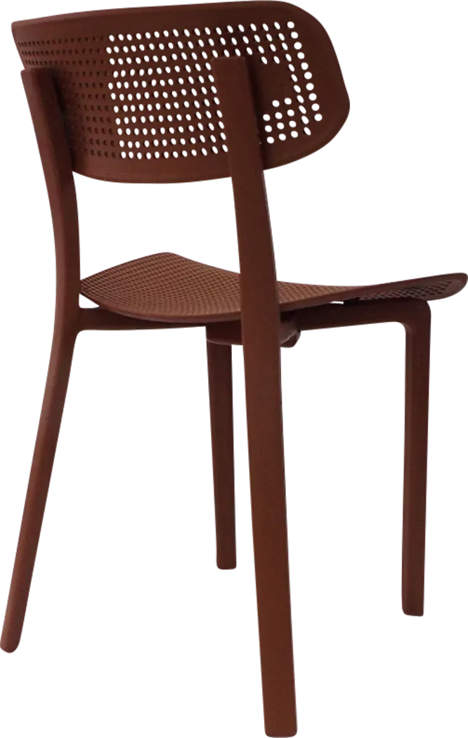 Alizia Brown Dining Chair, Set of 2 - Thumbnail - Image 4