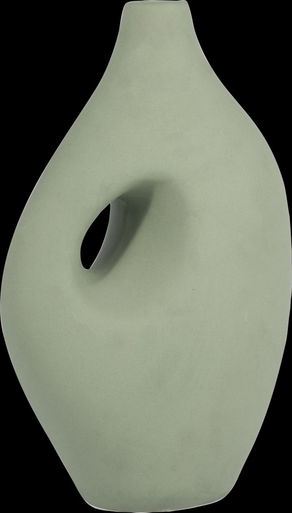 Aljema Green 12 in. Vase - Thumbnail - Image 6