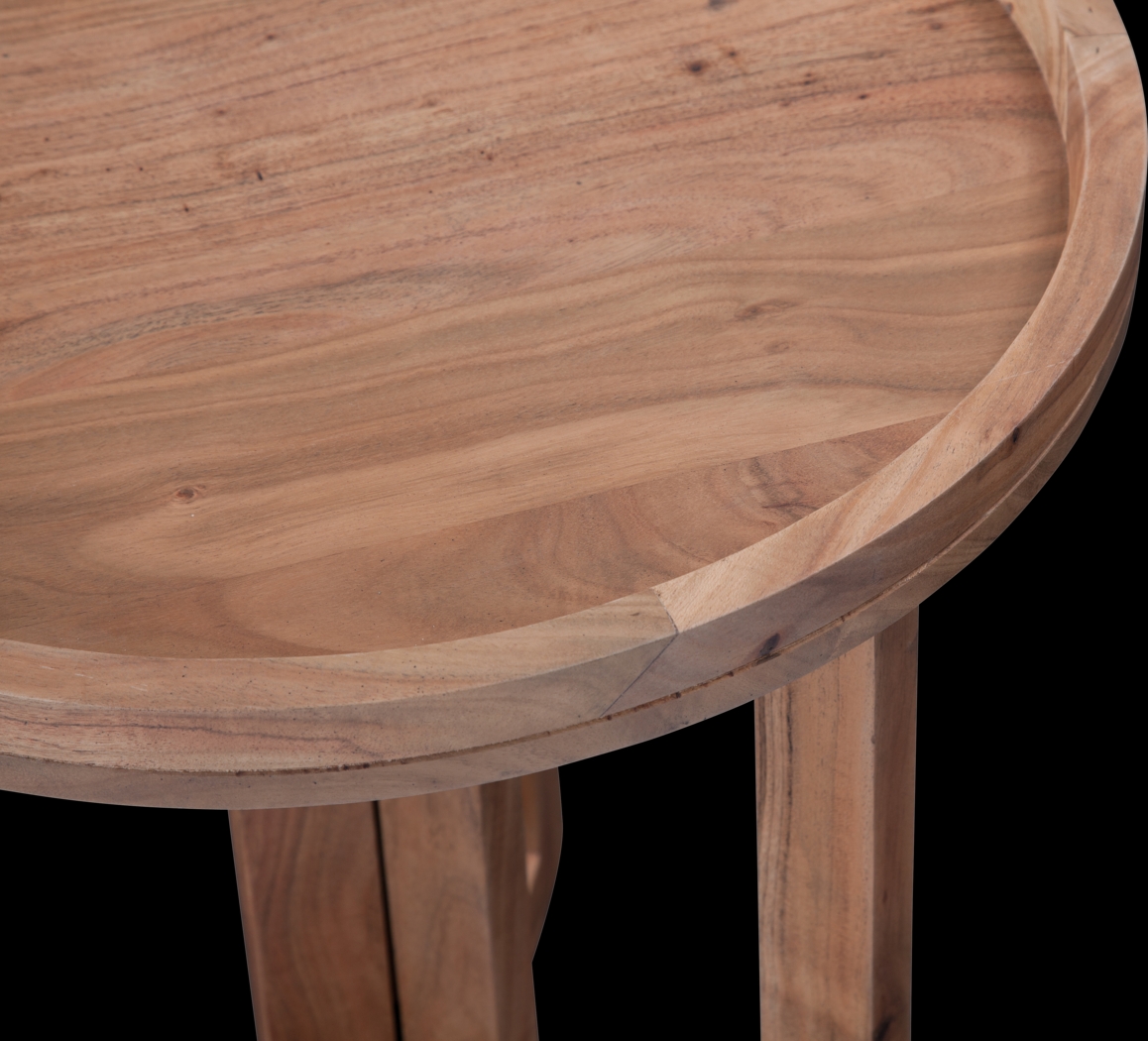 Alkae Brown End Table - Thumbnail - Image 3