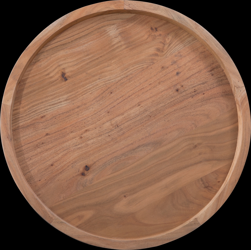 Alkae Brown End Table - Thumbnail - Image 4