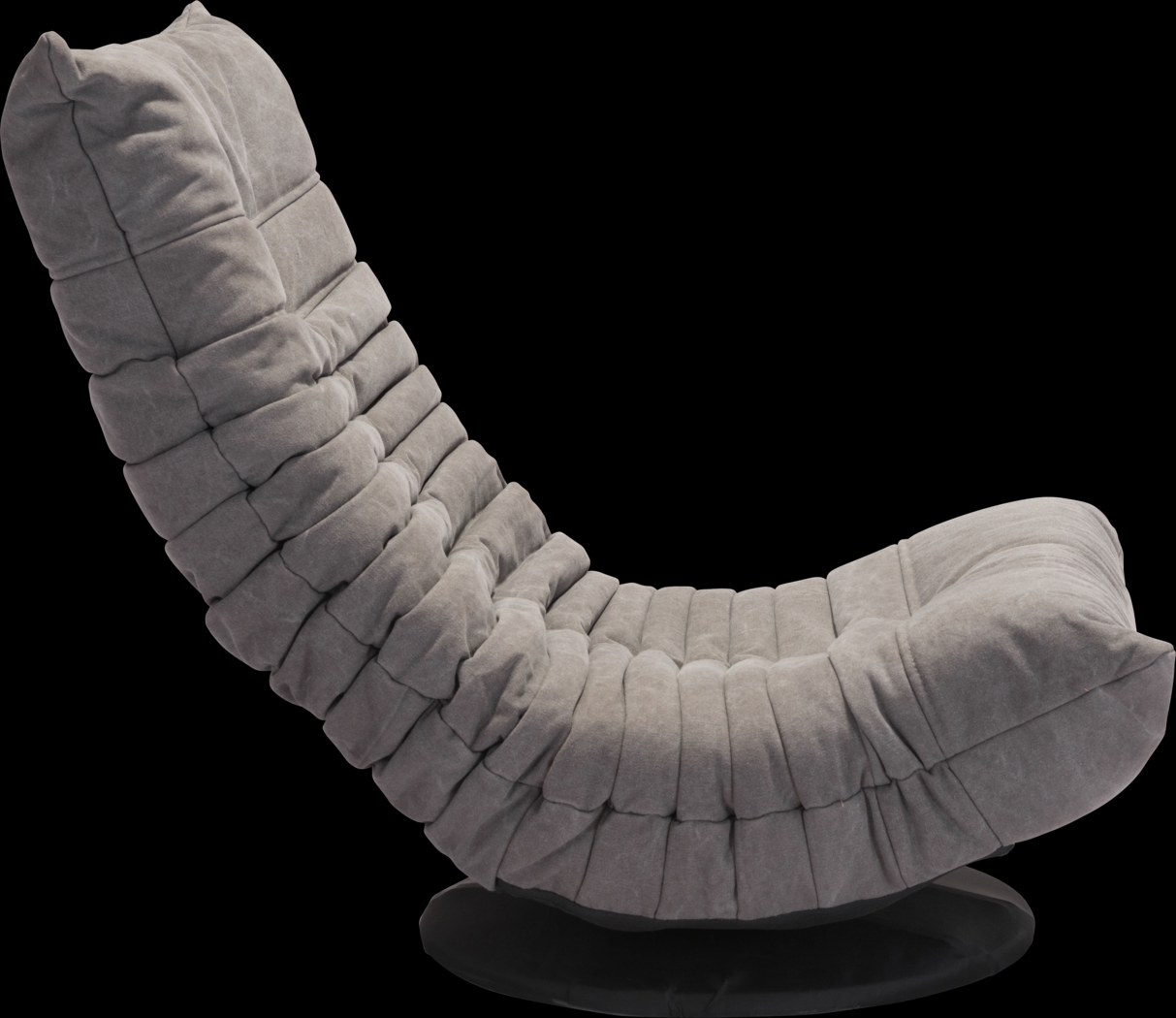 Alken Rowe Gray Swivel Chair - Thumbnail - Image 2