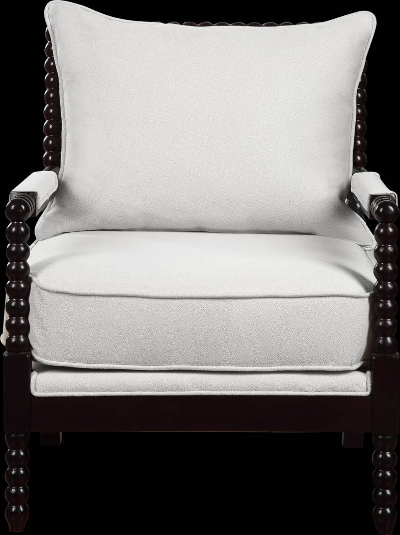 Alkison Beige Accent Chair - Thumbnail - Image 2