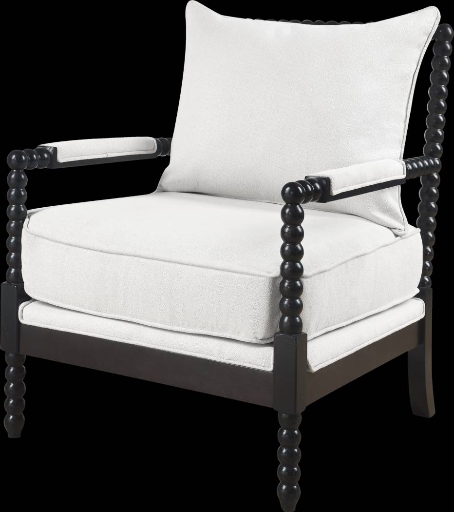 Alkison Beige Accent Chair - Thumbnail - Image 1