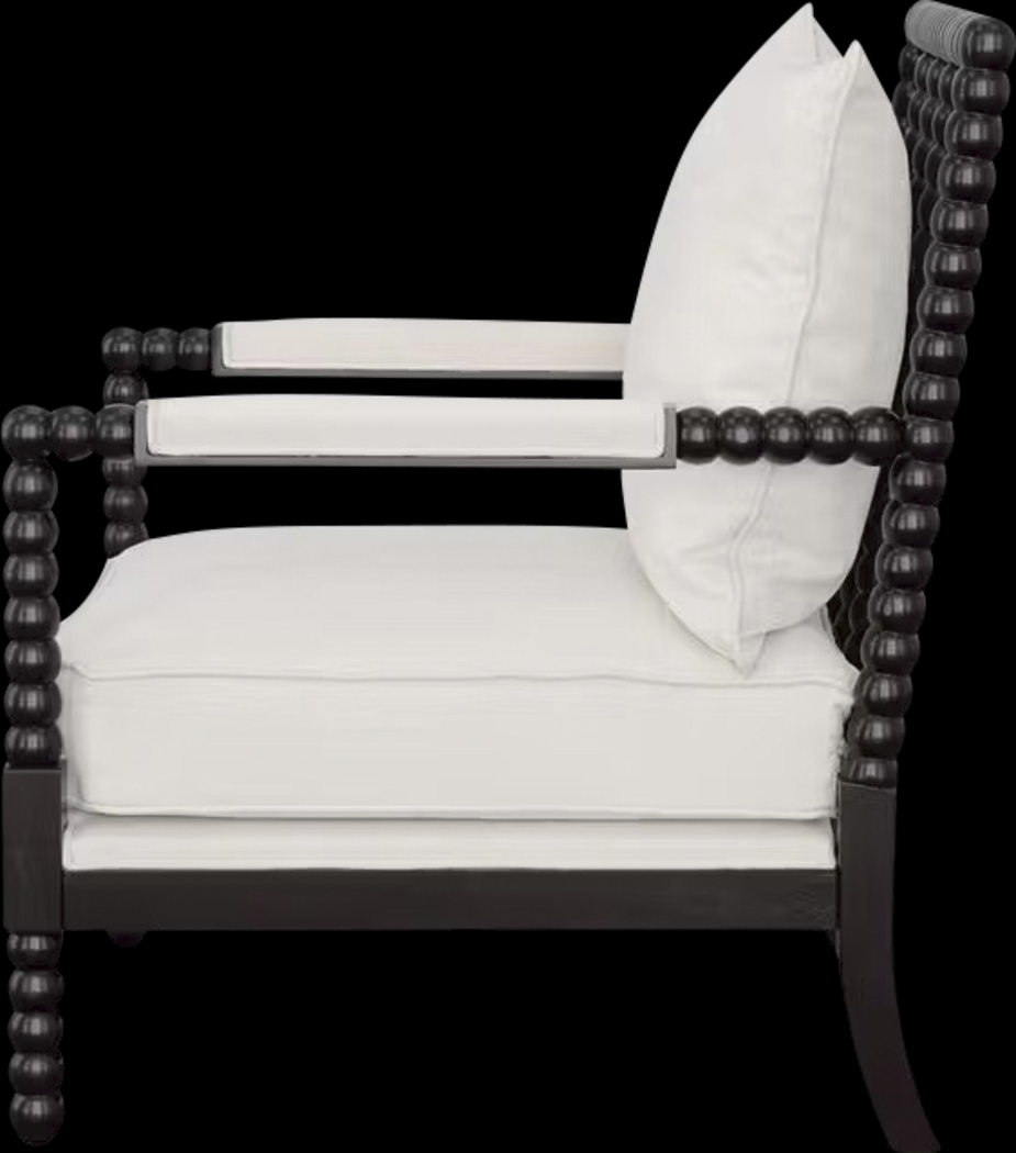 Alkison Beige Accent Chair - Thumbnail - Image 5