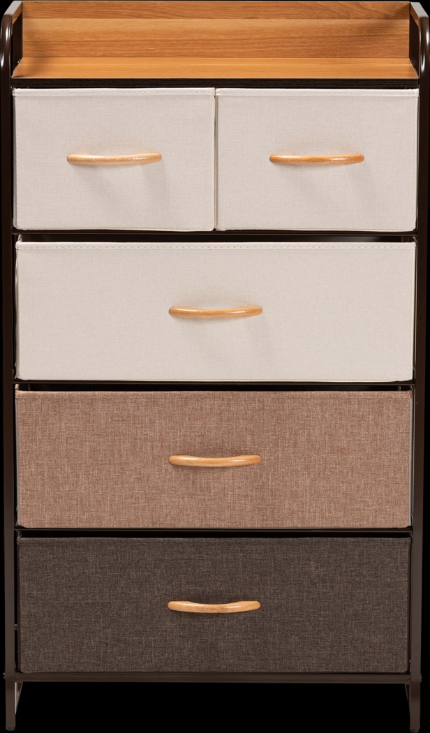Alkoel Black 5-Drawer Accent Cabinet - Thumbnail - Image 3