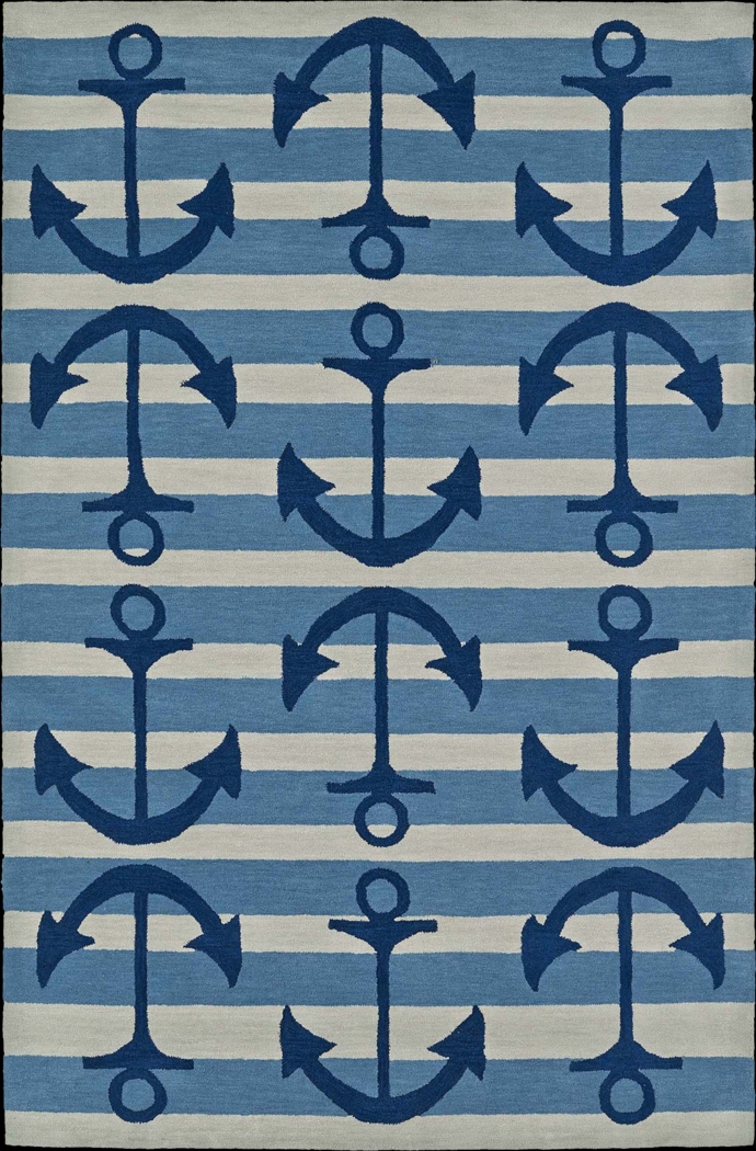 All At Sea Blue 8' x 10' Rug - Thumbnail - Image 1